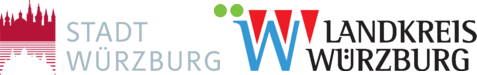Logos der Stadt Würzburg und des Landkreis Würzburg